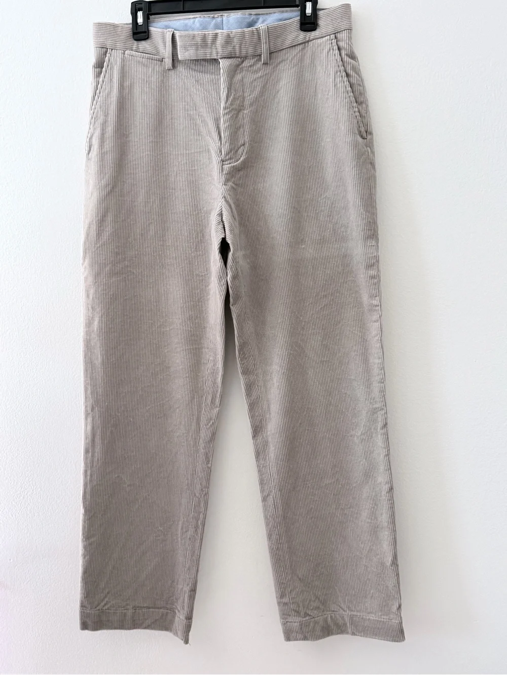 Polo Golf Ralph Lauren Corduroy Pants Mens 32x30 Beige Tan Straight Casual